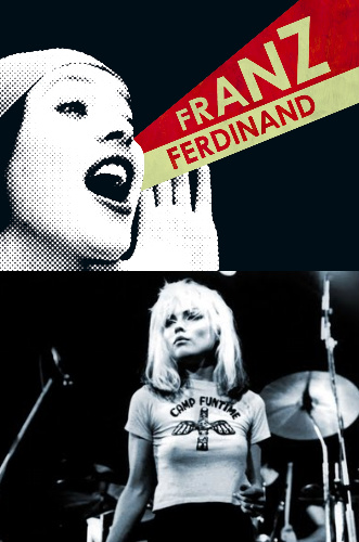 Franz Ferdinand vs Debbie Harry - New E.P. Covers - FAULT Magazine