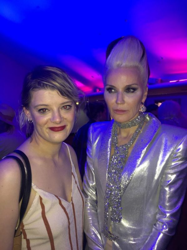 Flora Neighbour with Daphne Guinness