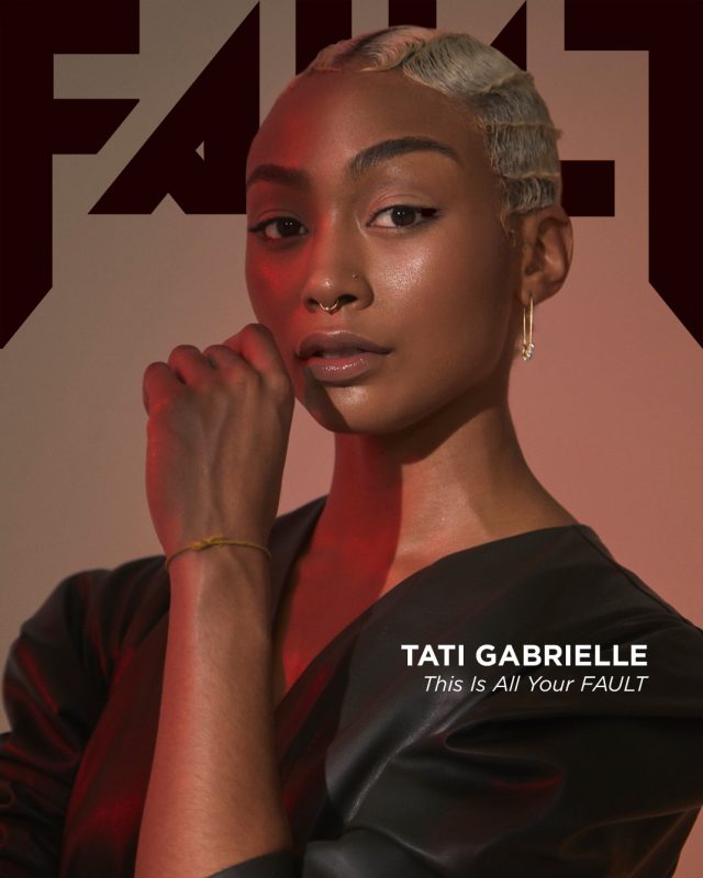 FAULT Magazine Digital Covershoot with the spellbinding - Tati