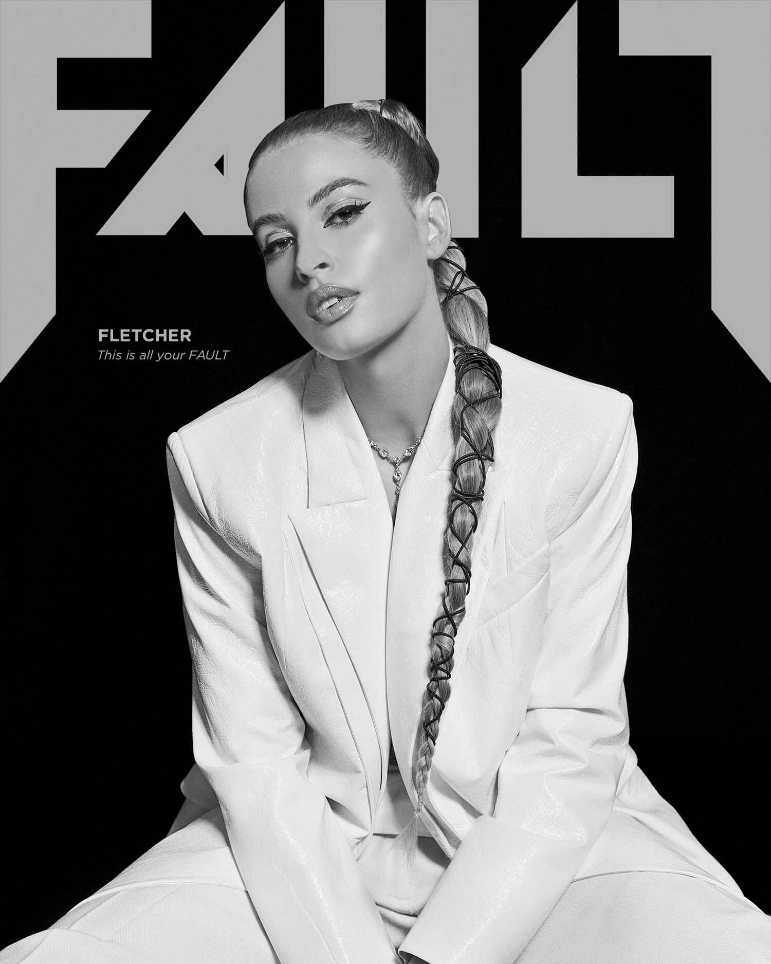 Fletcher discusses THE S(EX) TAPES in cover shoot and interview - FAULT  Magazine