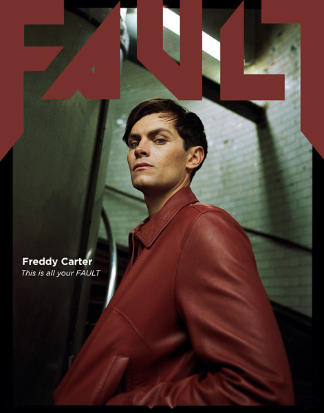 Freddy Carter FAULT Magazine Covershoot and Interview FAULT Magazine