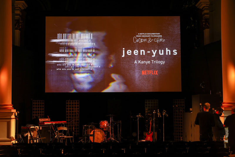 LONDON, ENGLAND - FEBRUARY 15:  attends 'The Jeen-yuhs Experience' at One Marylebone on February 15, 2022 in London, England.  Pic credit: Dave Benett