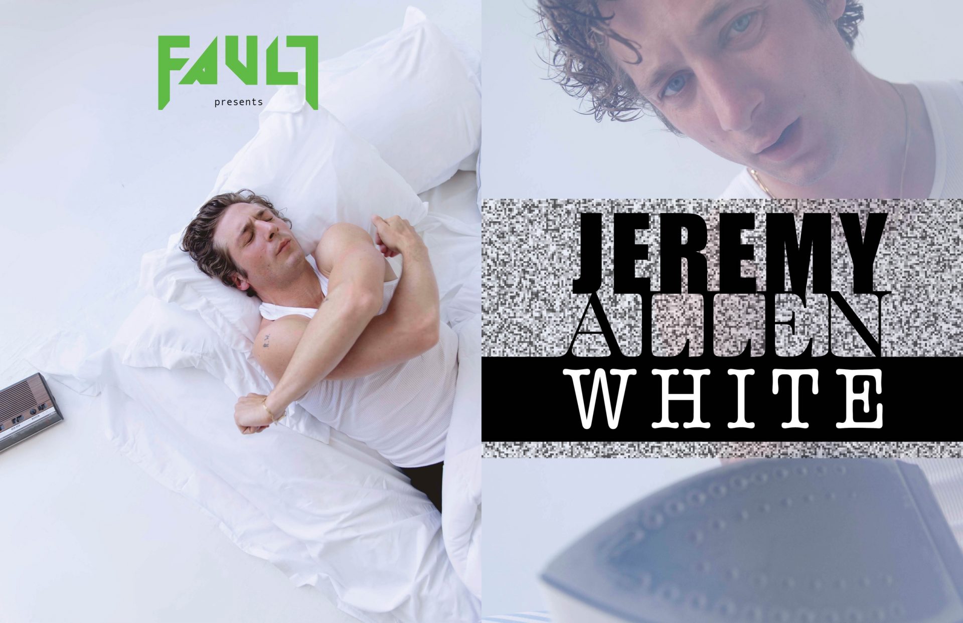 Jeremy Allen White FAULT Cover Shoot + Interview - FAULT Magazine