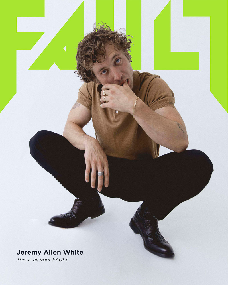 Jeremy Allen White FAULT Cover Shoot + Interview - FAULT Magazine