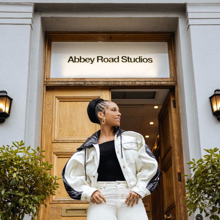 Alicia Keys Abbey Road Studios