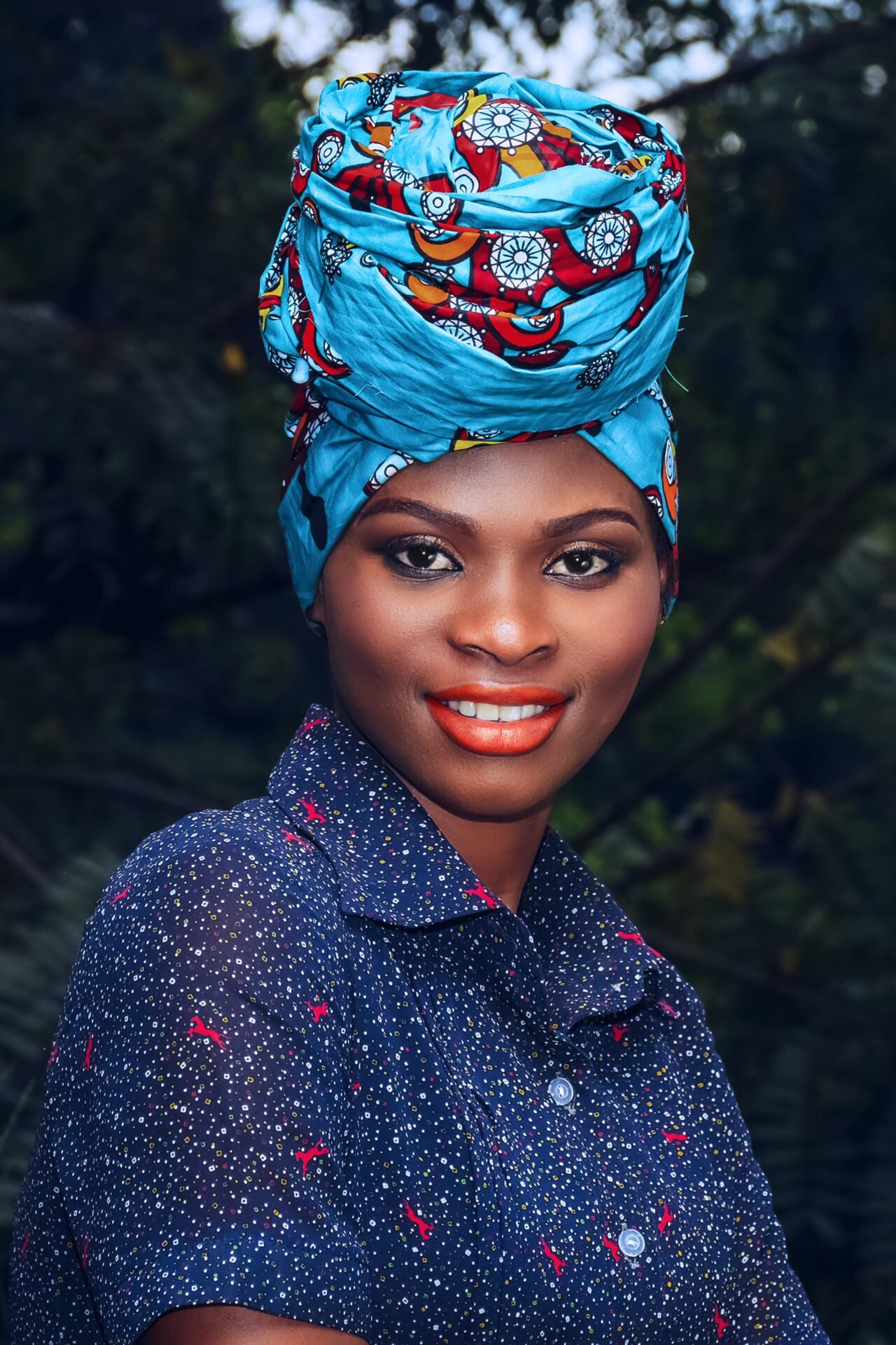 How Do You Tie an African Head Wrap - FAULT Magazine