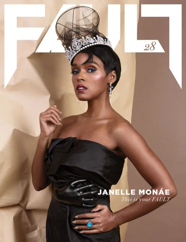 JANELLE MONÁE fault magazine cover