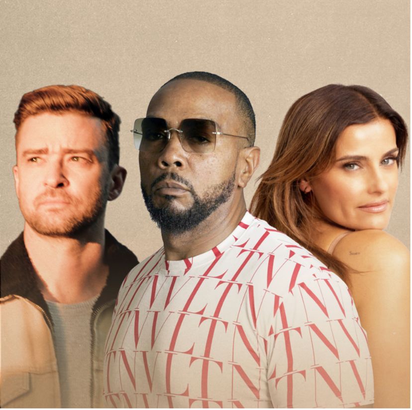 Timbaland, Nelly Furtado and Justin Timberlake