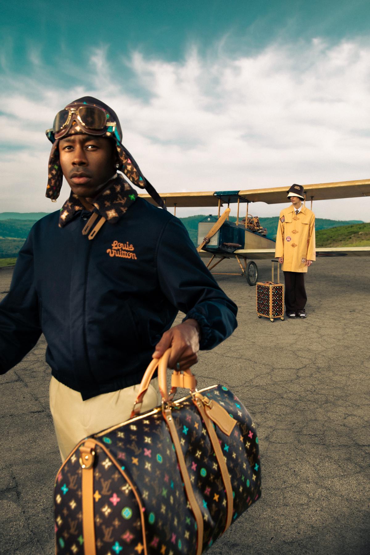 Tyler, the Creator, and Pharrell Williams Louis Vuitton