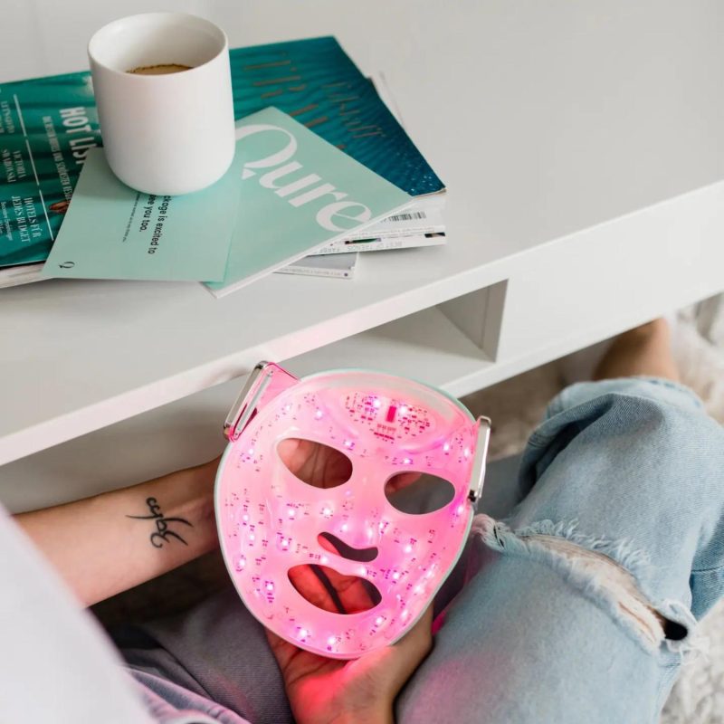 Qure LED Mask Review Exploring the Benefits of Red Light Therapy Masks FAULT Magazine