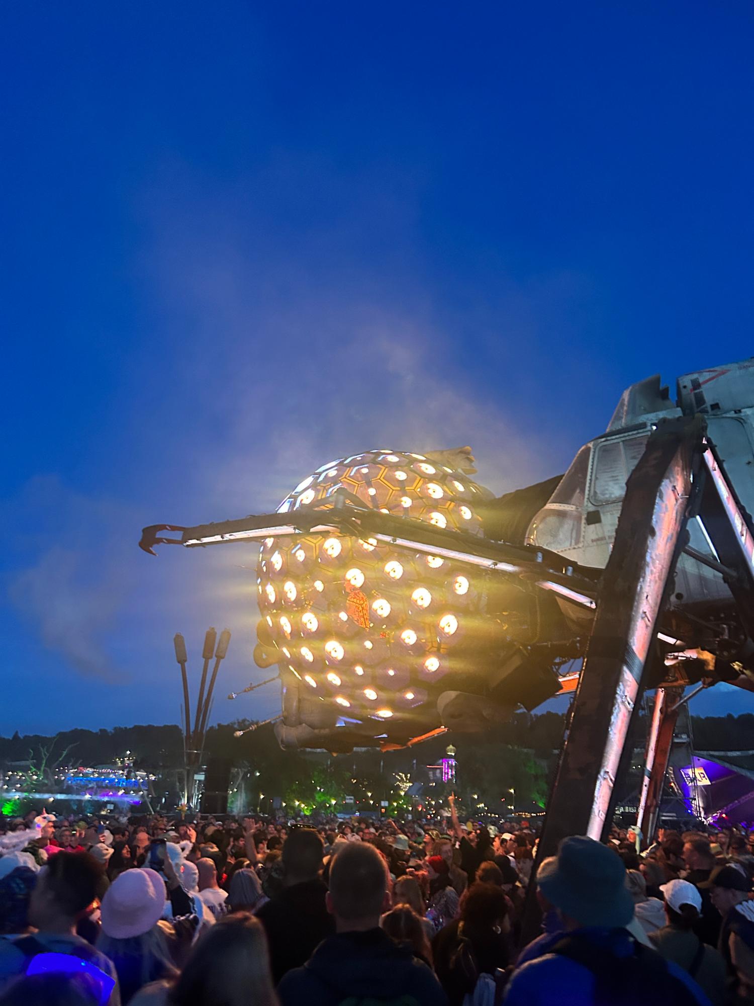 Glastonbury arcadia stage