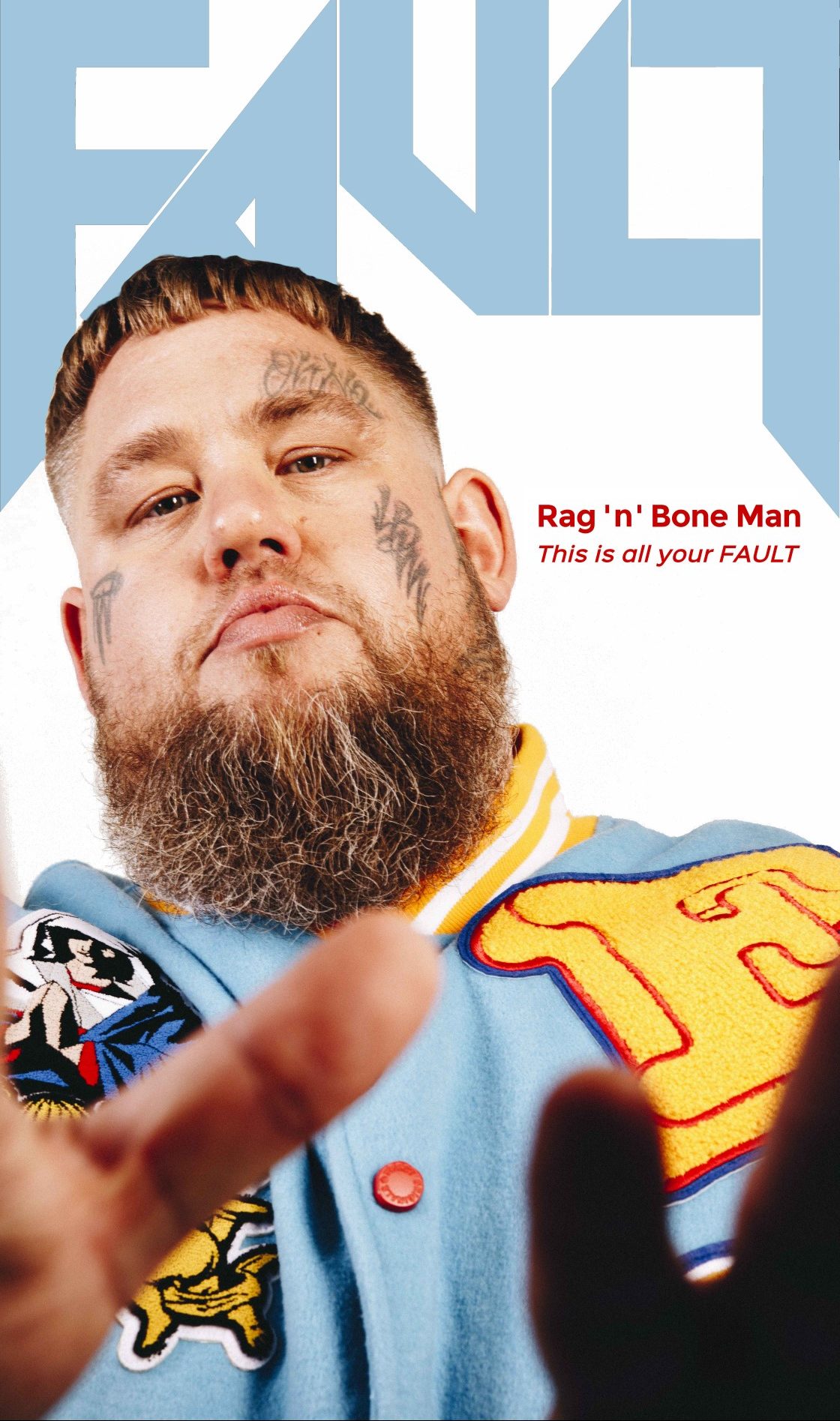 Rag'n'Bone Man FAULT Magazine cover