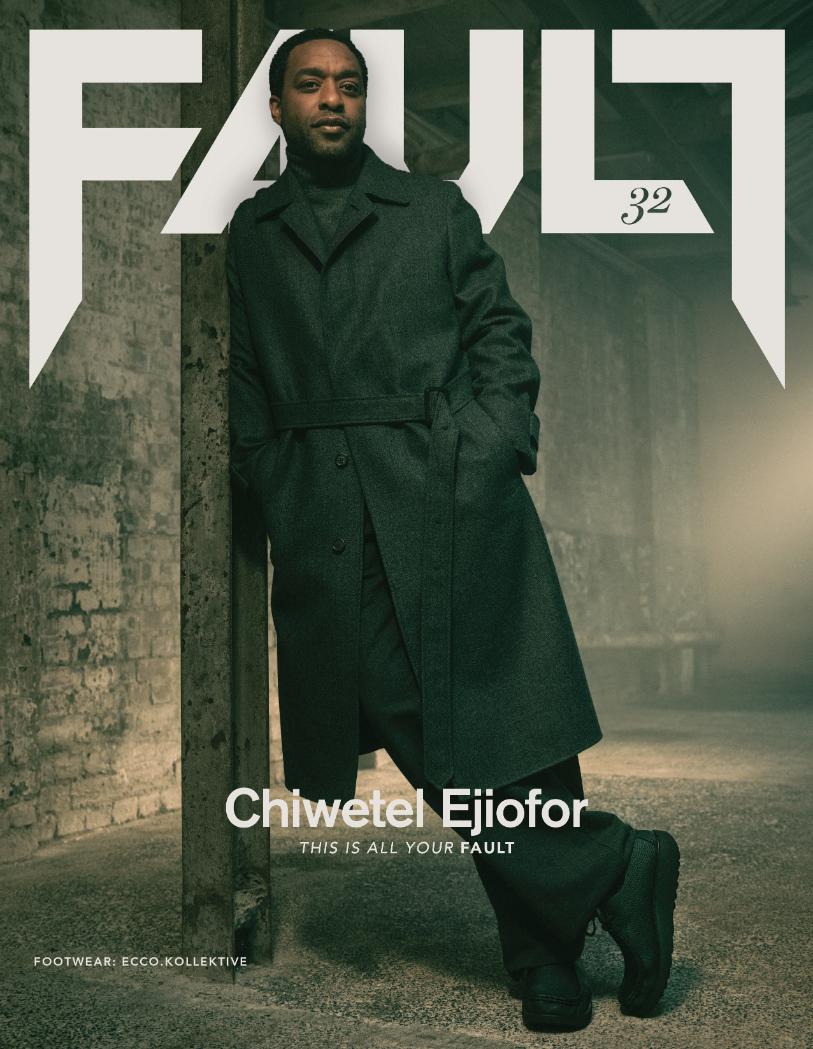 Chiwetel Ejiofor in Ecco Kollective in FAULT Magazine Issue 32 Cover