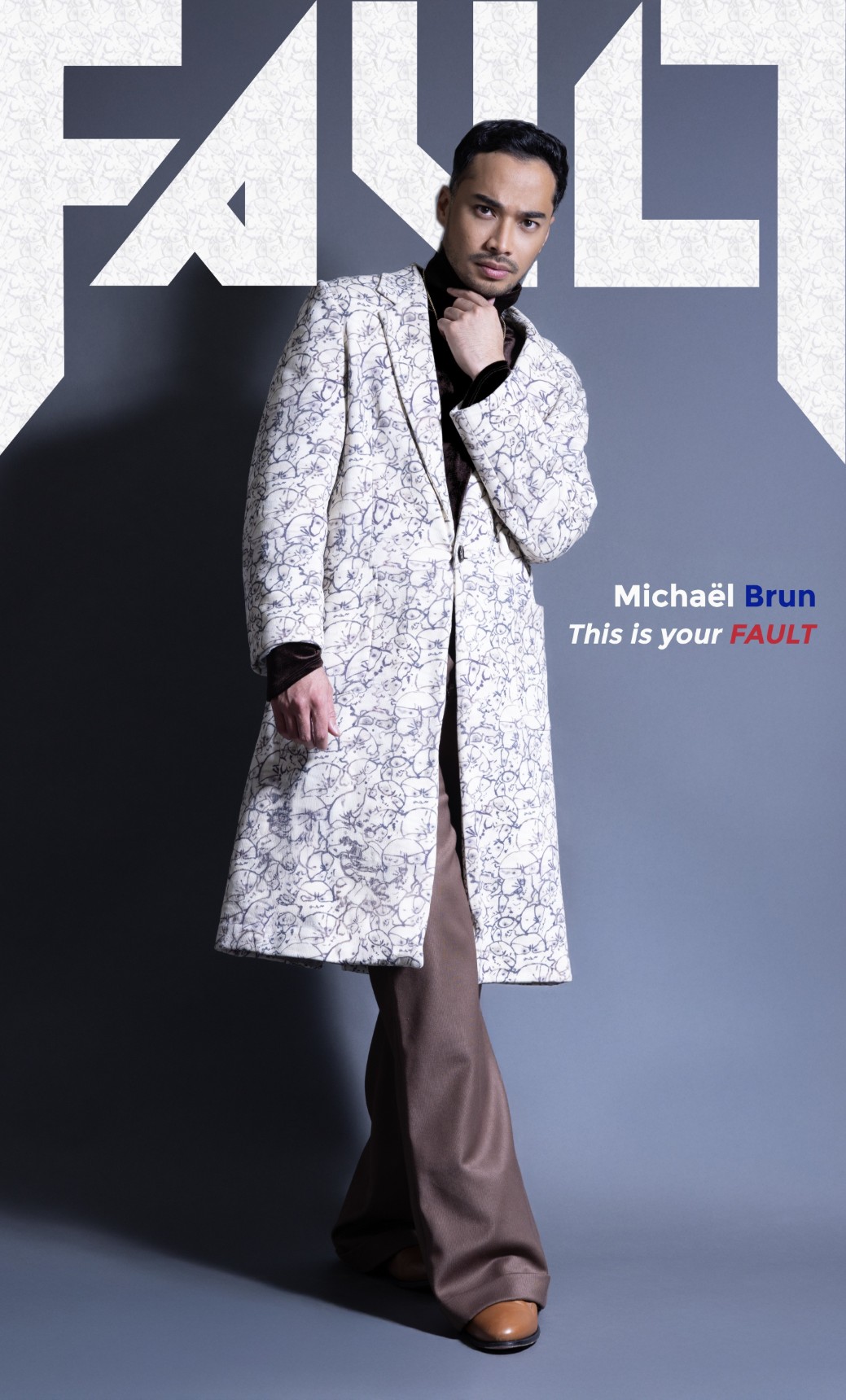 Michaël Brun FAULT Magazine cover