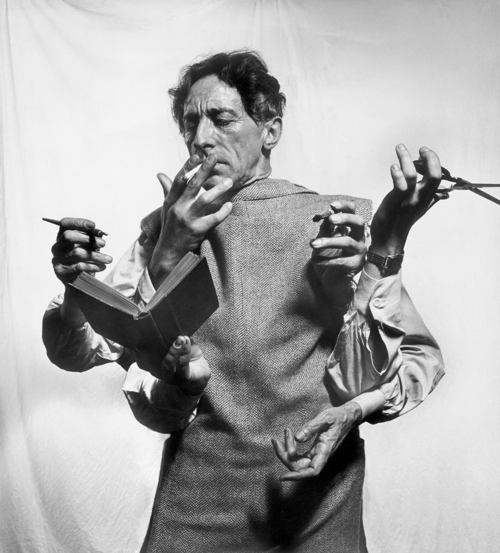 Jean Cocteau (photo: Philippe Halsman)