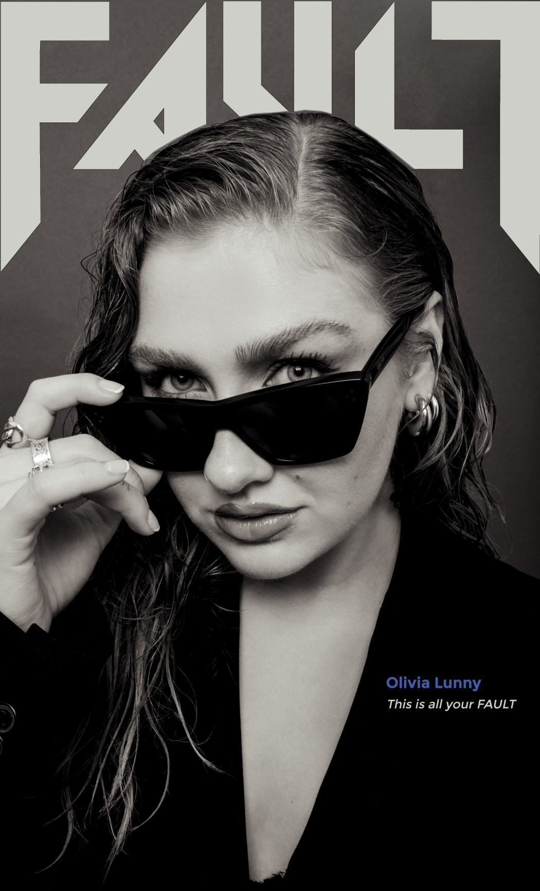 Olivia Lunny covers FAULT Magazine