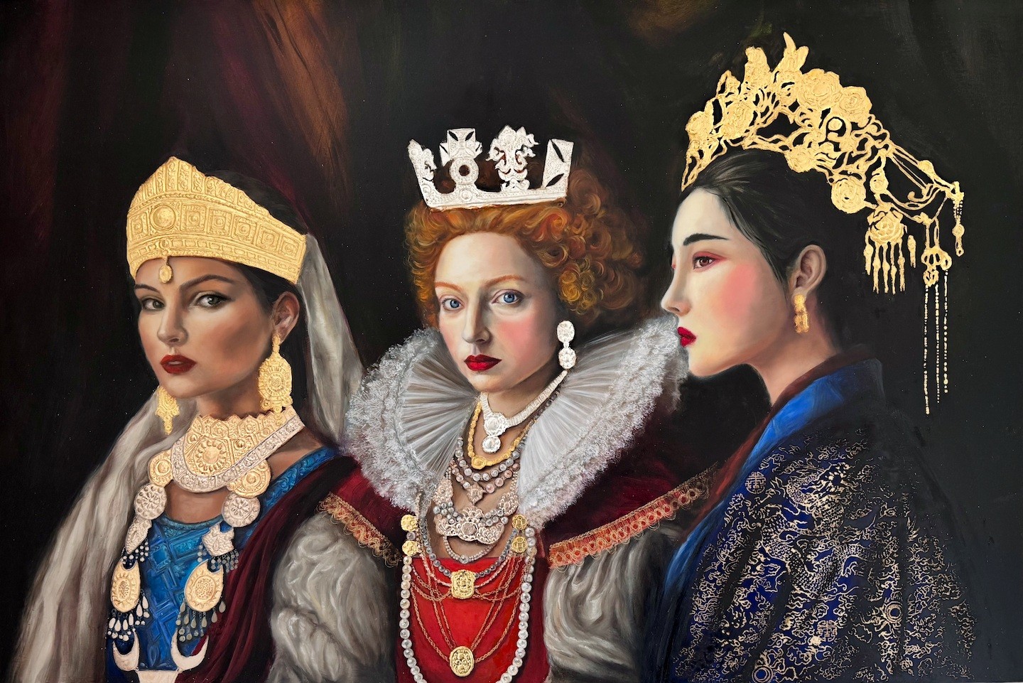 Shirley Yang Crutchfield -'Queens Triumvirate'