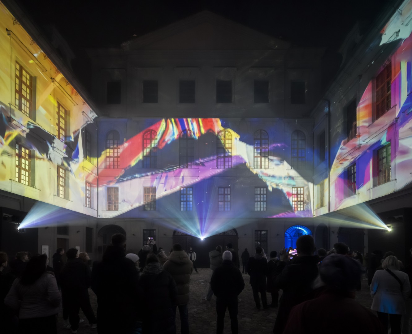 Signal Festival 2025 (Prague): artwork on display - MLHA by Rober Seidel