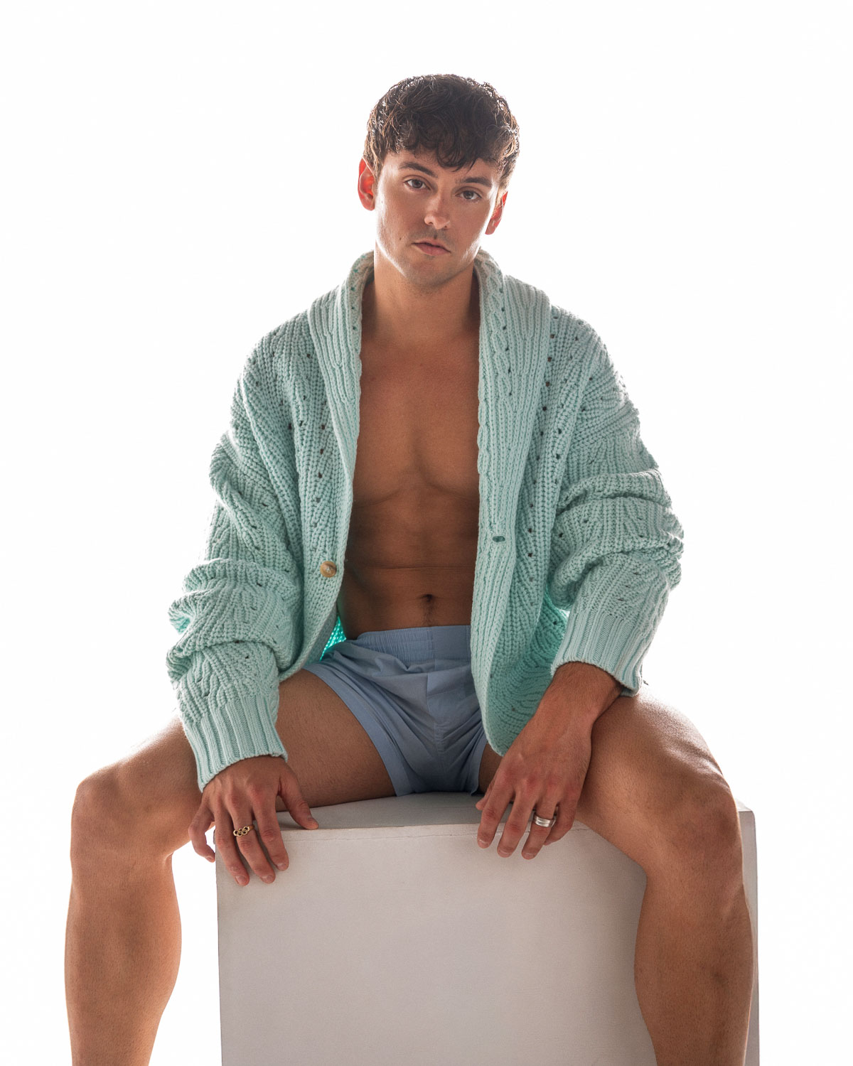 Tom Daley Knitwear and boxers