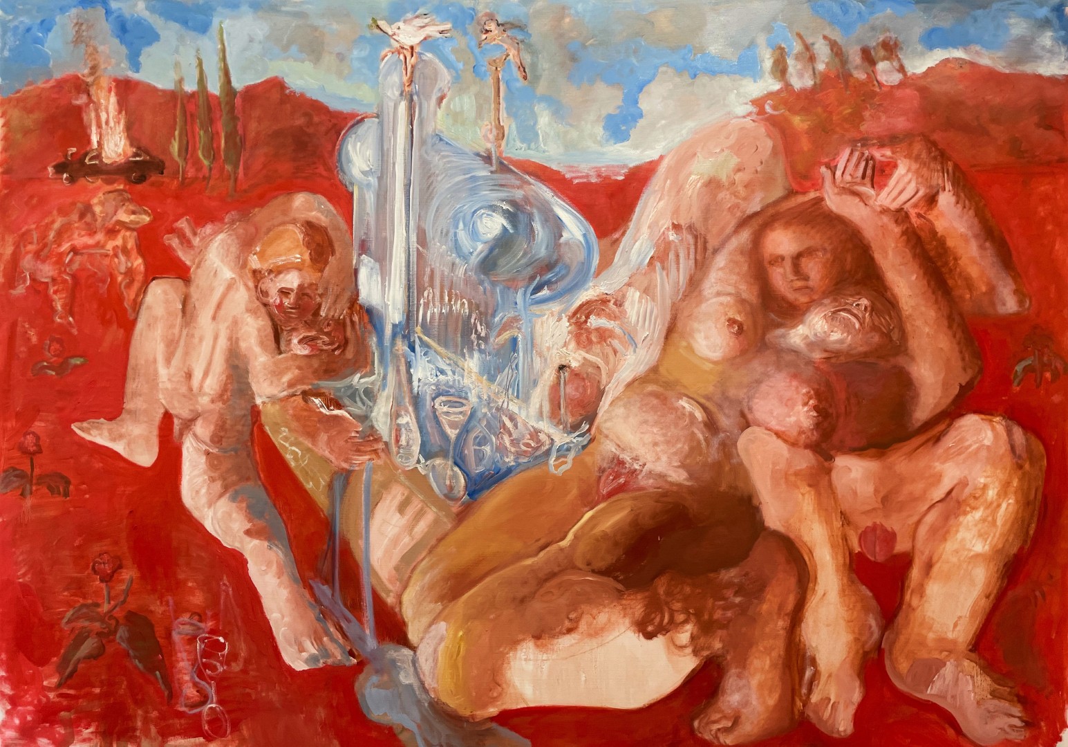 Virginia Deaver, 'Down at the Wishing Hole', 2025