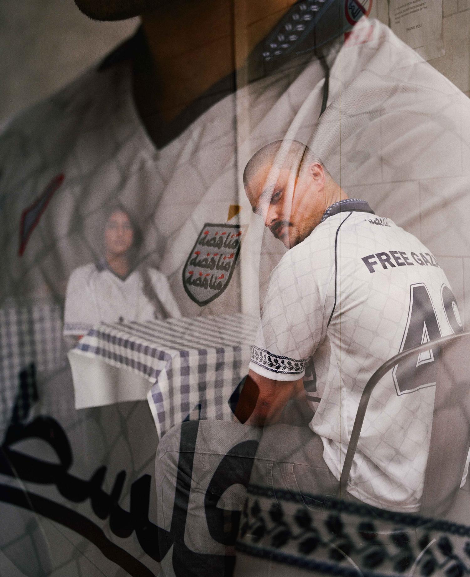 England X Palestine Football Shirts 