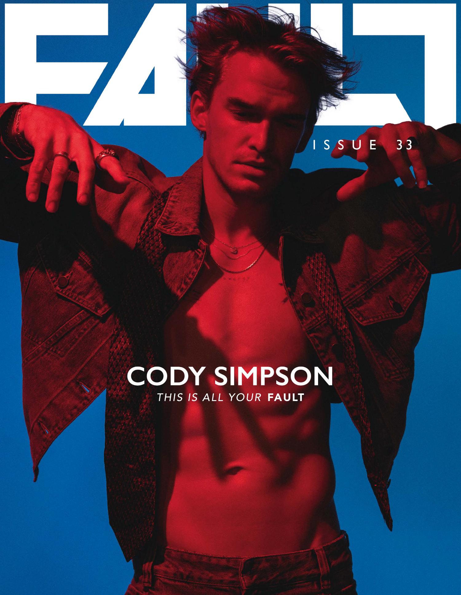 Cody Simpson FAULT Magazine Issue 33